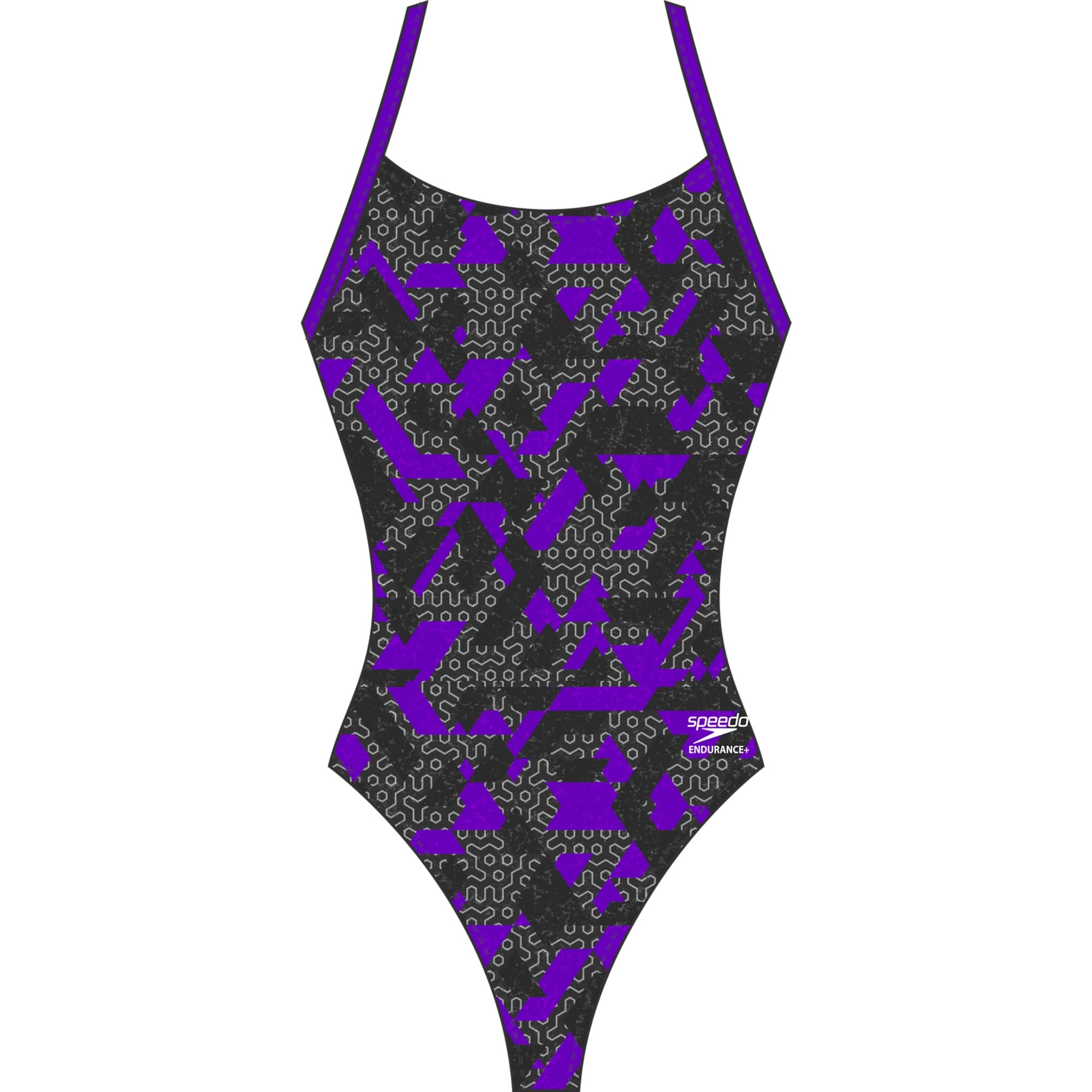 Speedo Ruse Blocks Flyback Purple