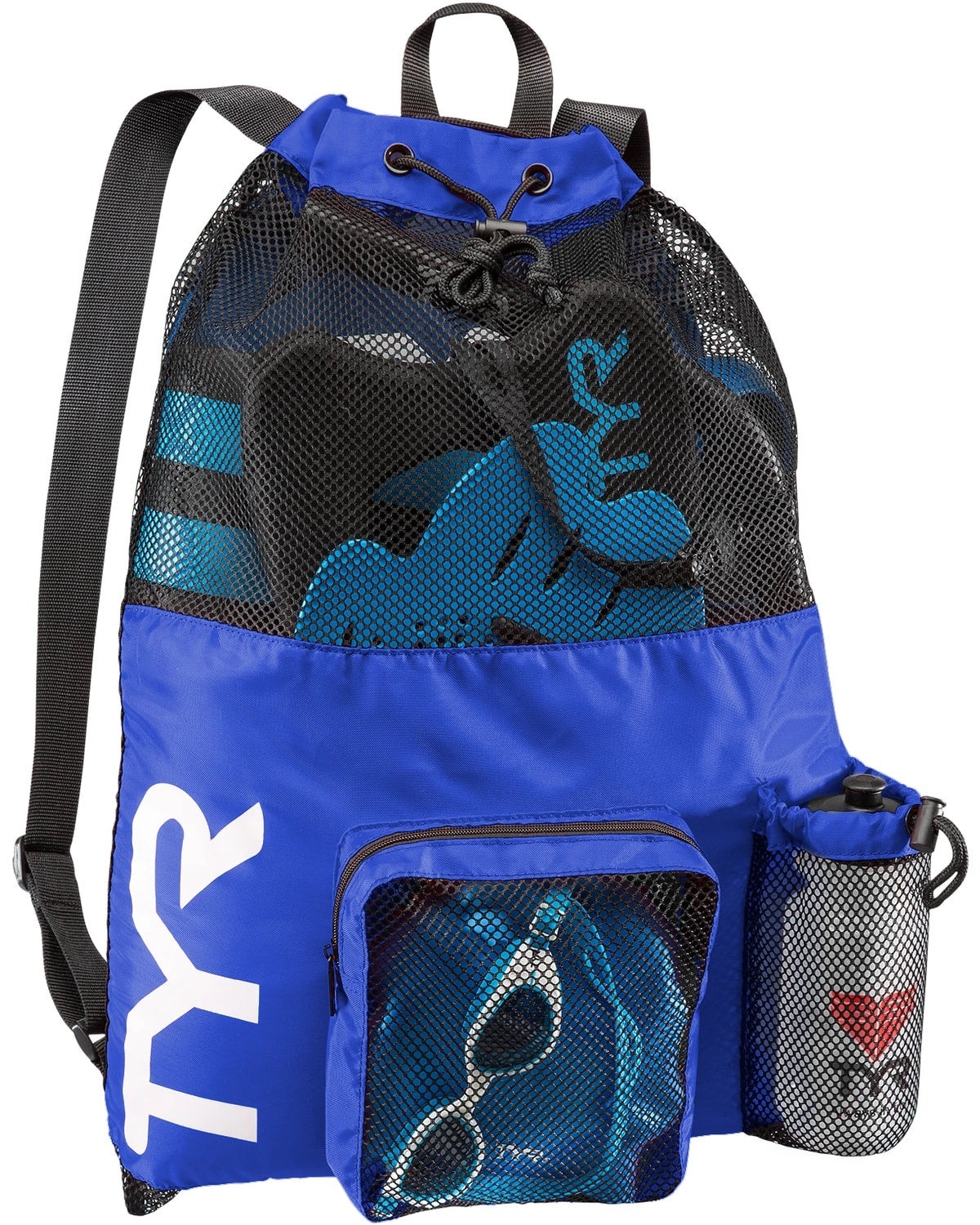 TYR Big Mesh Mummy Backpack Spacious and Breathable Swim Gear Bag GoSwim