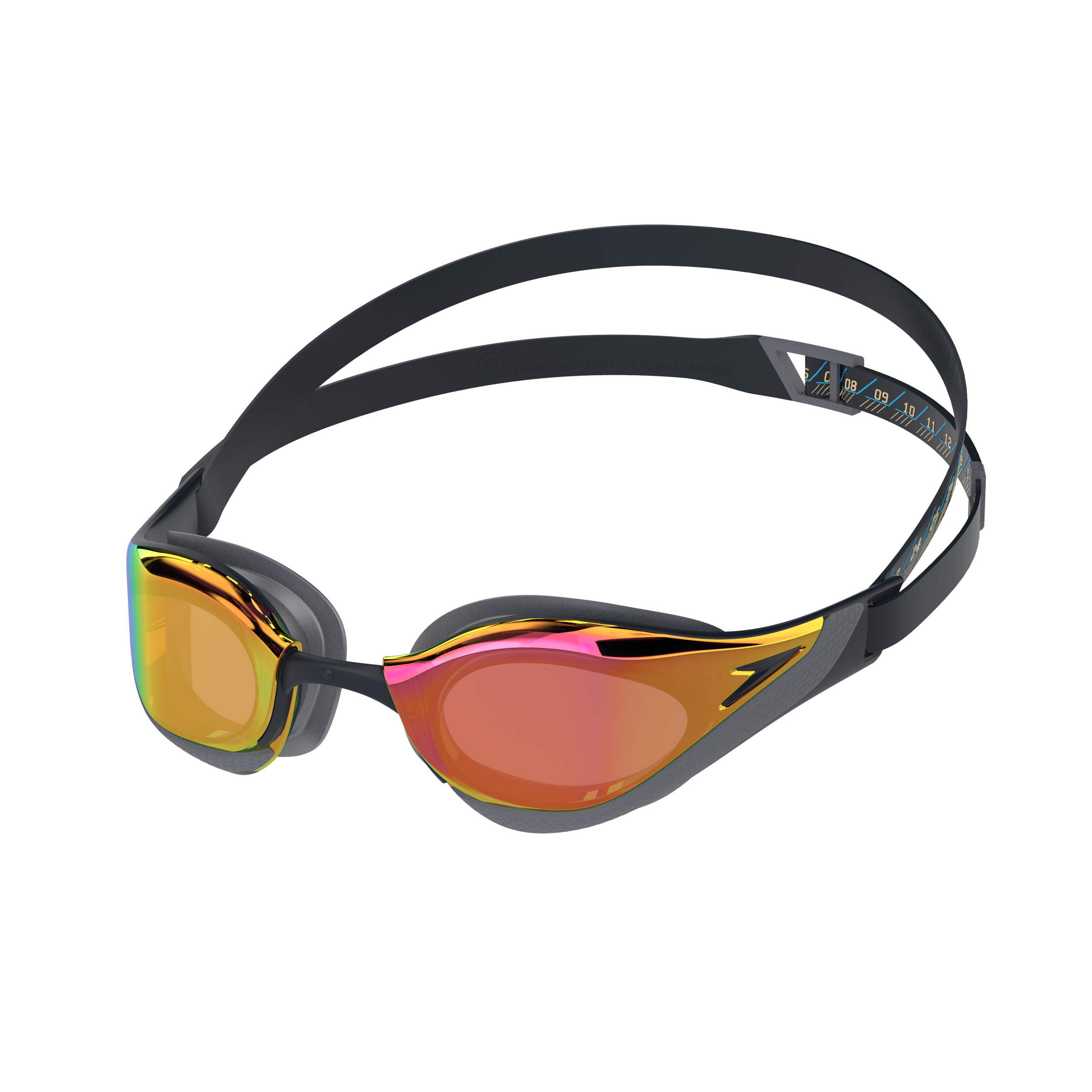 Speedo mirrored swimming online goggles