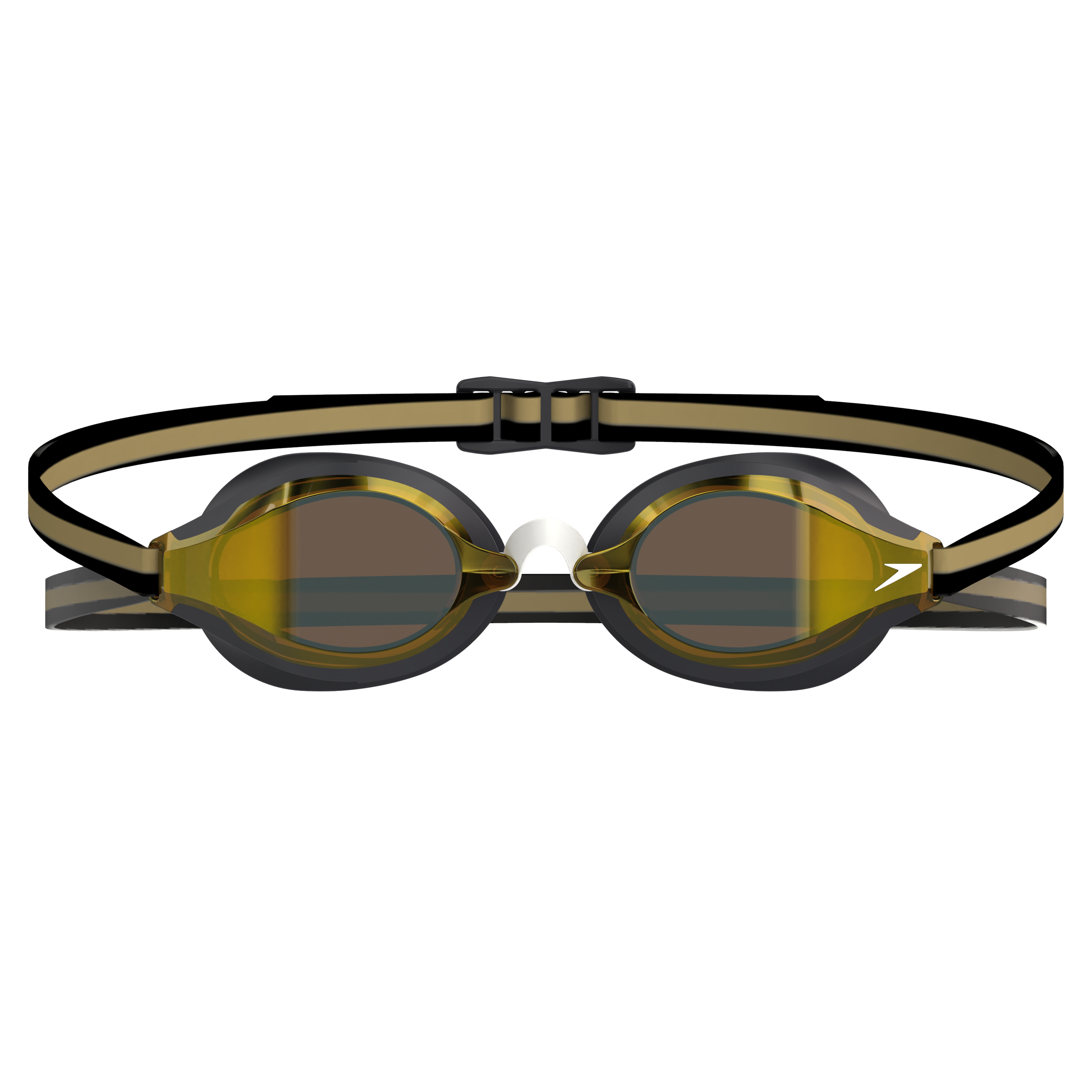 Speedo Speed Socket 2.0 Mirrored Goggle Black Bronze Gold Mirror www.goswim